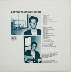 Loudon Wainwright III : Loudon Wainwright III (LP, Album, Pre)