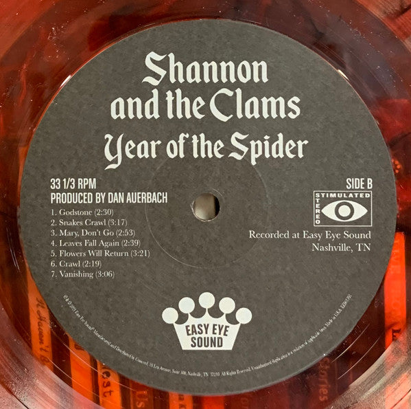 Shannon And The Clams : Year Of The Spider (LP, Album, Red)