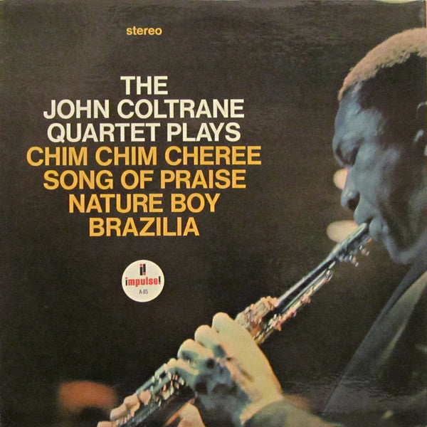 The John Coltrane Quartet : The John Coltrane Quartet Plays (LP, Album, Gat)