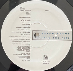 Bryan Adams : Into The Fire (LP, Album, No )