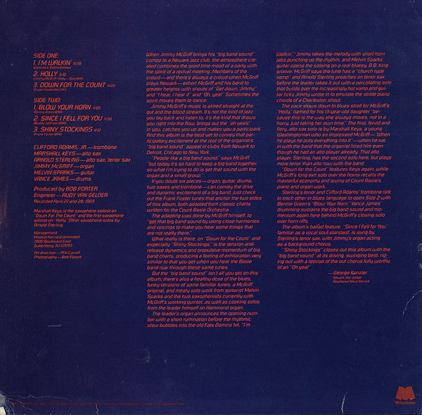 Jimmy McGriff : Countdown (LP, Album)