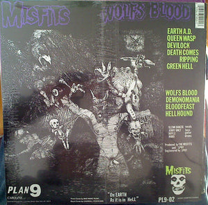 Misfits : Earth A.D. / Wolfs Blood (LP, Album, M/Print, RP)