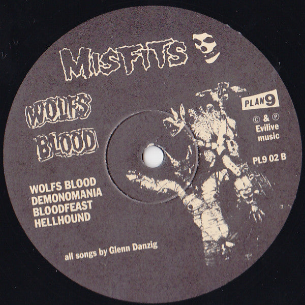 Misfits : Earth A.D. / Wolfs Blood (LP, Album, M/Print, RP)