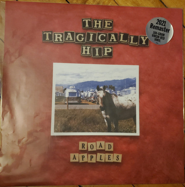 The Tragically Hip : Road Apples (LP, Album, RM, Red)