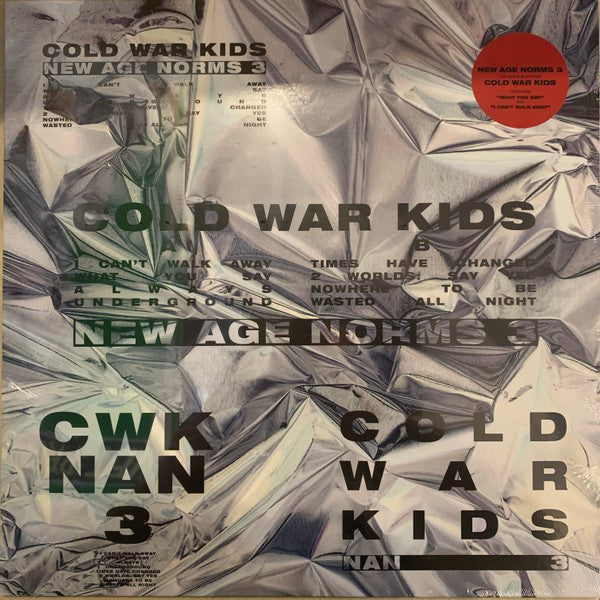 Cold War Kids : New Age Norms 3 (LP)