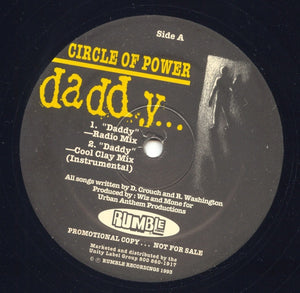 Circle Of Power : Daddy (12", Promo)