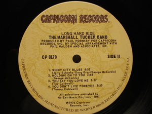 The Marshall Tucker Band : Long Hard Ride (LP, Album, San)