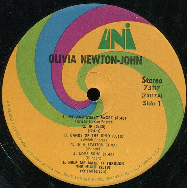 Olivia Newton-John : If Not For You (LP, Album, Pin)