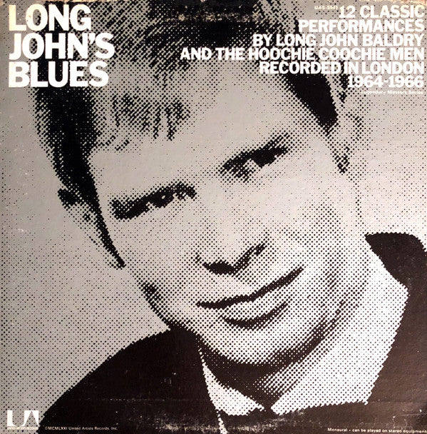 Long John Baldry And The Hoochie Coochie Men : Long John's Blues (LP, Album, Mono, RE, RM, Gat)