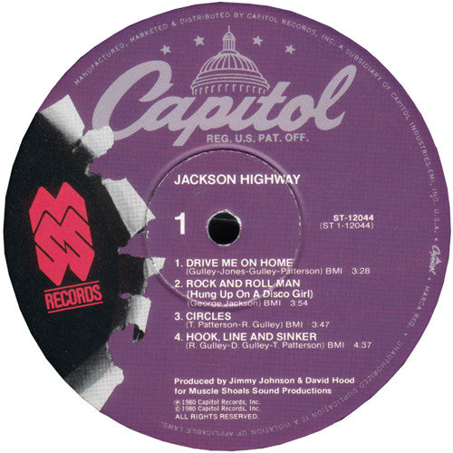 Jackson Highway : Jackson Highway (LP, Album)