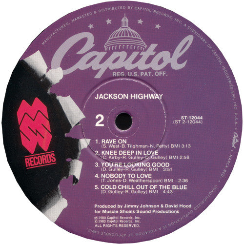 Jackson Highway : Jackson Highway (LP, Album)