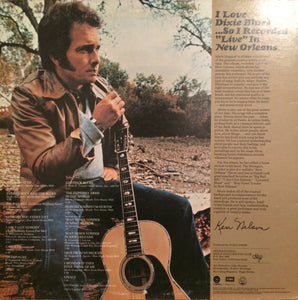 Merle Haggard And The Strangers (5) : I Love Dixie Blues ... So I Recorded "Live" In New Orleans (LP, Album)
