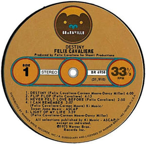 Felix Cavaliere : Destiny (LP, Album)