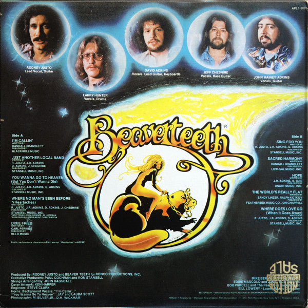 Beaverteeth : Beaverteeth (LP, Album, Ind)