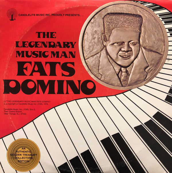 Fats Domino : The Legendary Music Man, Fats Domino (2xLP, Comp)