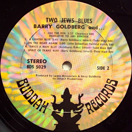 Barry Goldberg : Two Jews Blues (LP, Album)