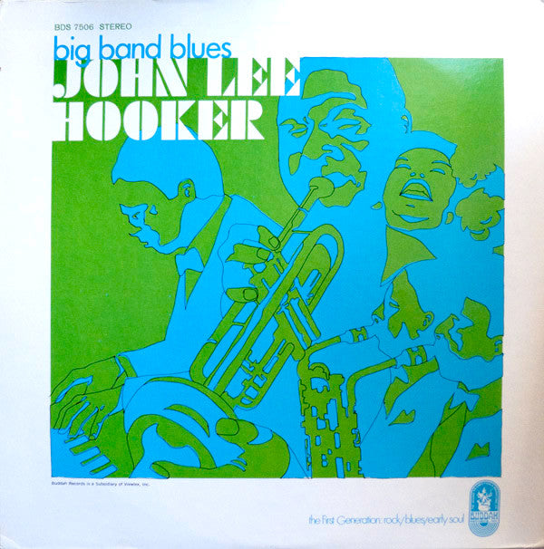 John Lee Hooker : Big Band Blues (LP, Album, RE)