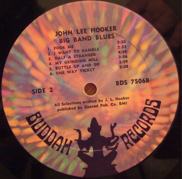 John Lee Hooker : Big Band Blues (LP, Album, RE)