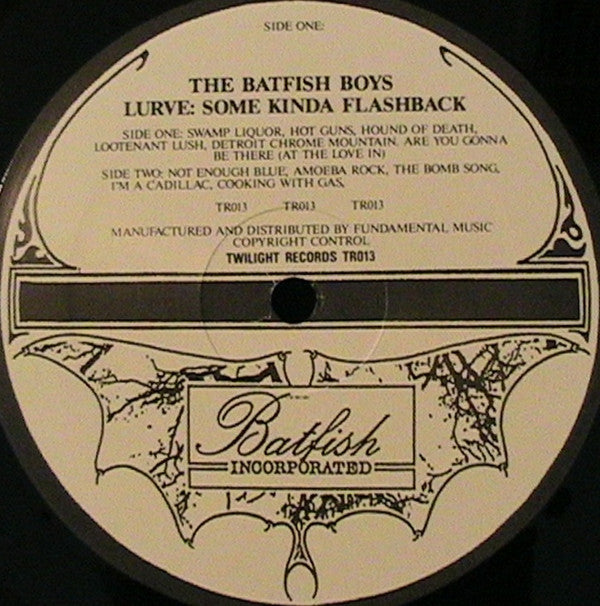 The Batfish Boys : Lurve: Some Kinda Flashback (LP, Comp)