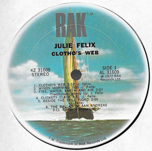 Julie Felix : Clotho's Web (LP, Album)