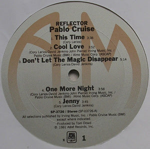 Pablo Cruise : Reflector (LP, Album, x -)