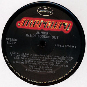 Junior (2) : Inside Lookin' Out (LP, Album)