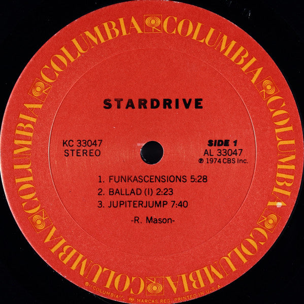 Stardrive Featuring Robert Mason (6) : Stardrive (LP)