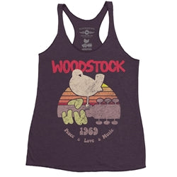 Top canottiere da pilota di Woodstock femminile • In vendita ora !!