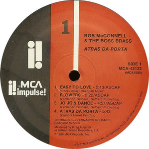 Rob McConnell & The Boss Brass : Atras Da Porta (LP, Album)