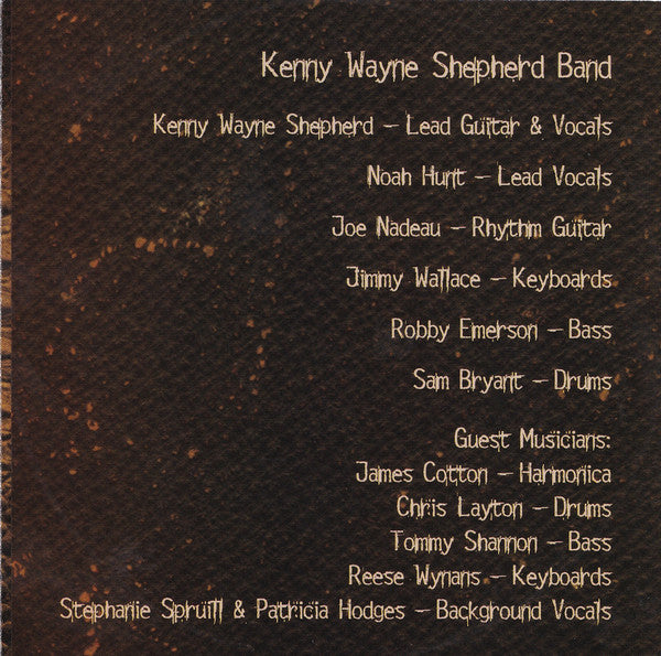 Kenny Wayne Shepherd Band : Trouble Is... (CD, Album)