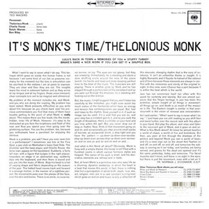 Thelonious Monk : It's Monk's Time (LP, Album, RE, 180)