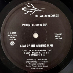 Parts Found In Sea : Seat Of The Writing Man (LP, MiniAlbum)
