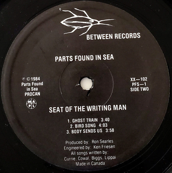 Parts Found In Sea : Seat Of The Writing Man (LP, MiniAlbum)