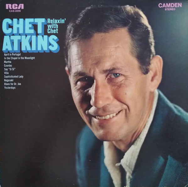 Chet Atkins : Relaxin' With Chet (LP, Album, Ind)