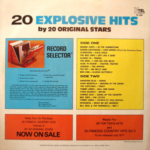 Various : 20 Explosive Hits (LP, Comp)