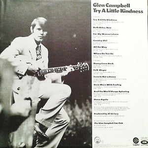 Glen Campbell : Try A Little Kindness (LP, Album, Win)