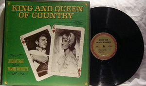 Johnny Cash & Tammy Wynette : King And Queen Of Country (4xLP, Comp + Box)