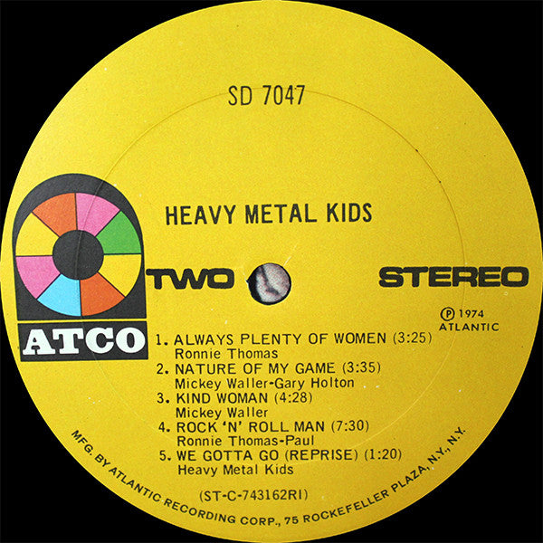 Heavy Metal Kids : Heavy Metal Kids (LP, Album, Ric)