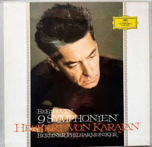 Beethoven* – Herbert von Karajan, Berliner Philharmoniker : 9 Symphonien (8xLP, Num + Box)