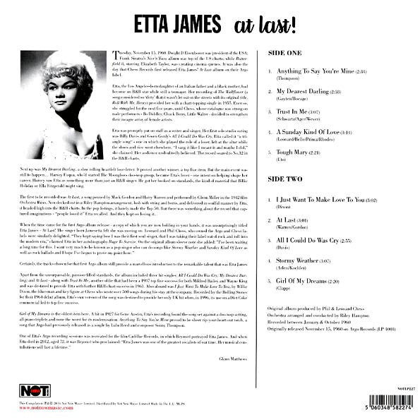 Etta James • Finalmente! - Nuovo vinile