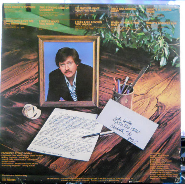 John Conlee : With Love (LP, Album,  )