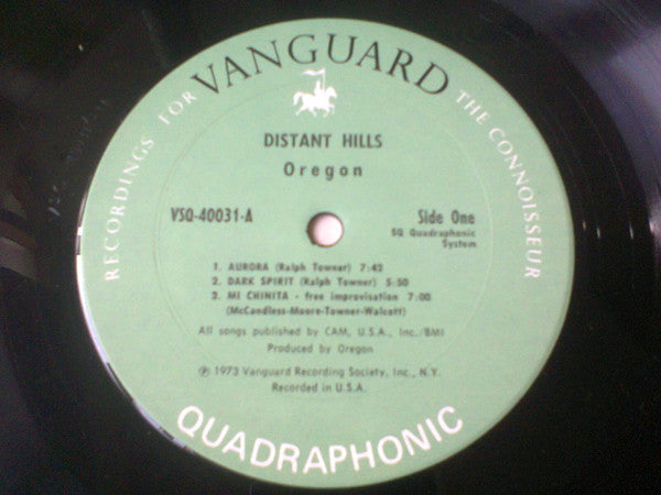 Oregon : Distant Hills (LP, Album, Quad)