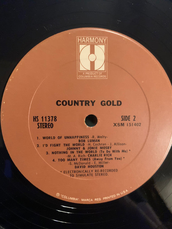 Various : Country Gold (LP, Comp)