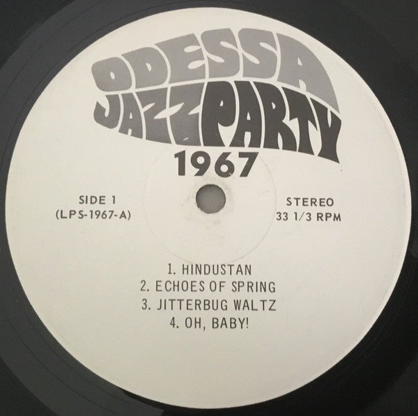 Various : Sounds Of The 1967 Odessa Jazz Party (LP)