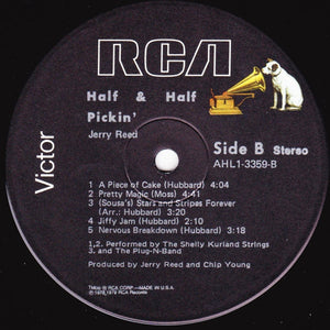 Jerry Reed : Half Singin' & Half Pickin' (LP, Album)