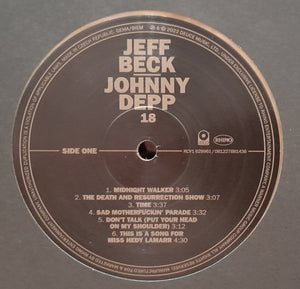 Jeff Beck - Johnny Depp : 18 (LP, Album, Ltd, Gol)