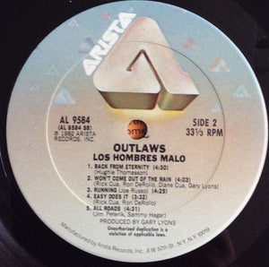 Outlaws : Los Hombres Malo (LP, Album, Pit)