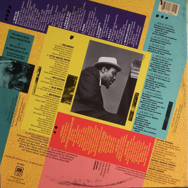 Various : That's The Way I Feel Now - A Tribute To Thelonious Monk  (2xLP, Album)