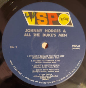 Johnny Hodges & All The Duke's Men : Johnny Hodges & All The Duke's Men (LP, Comp, Mono, RM)