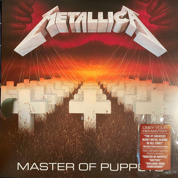 Metallica : Master Of Puppets (LP, Album, RE, RM)